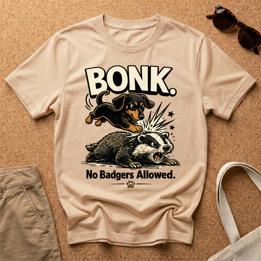 Bonk Badgers T-Shirt