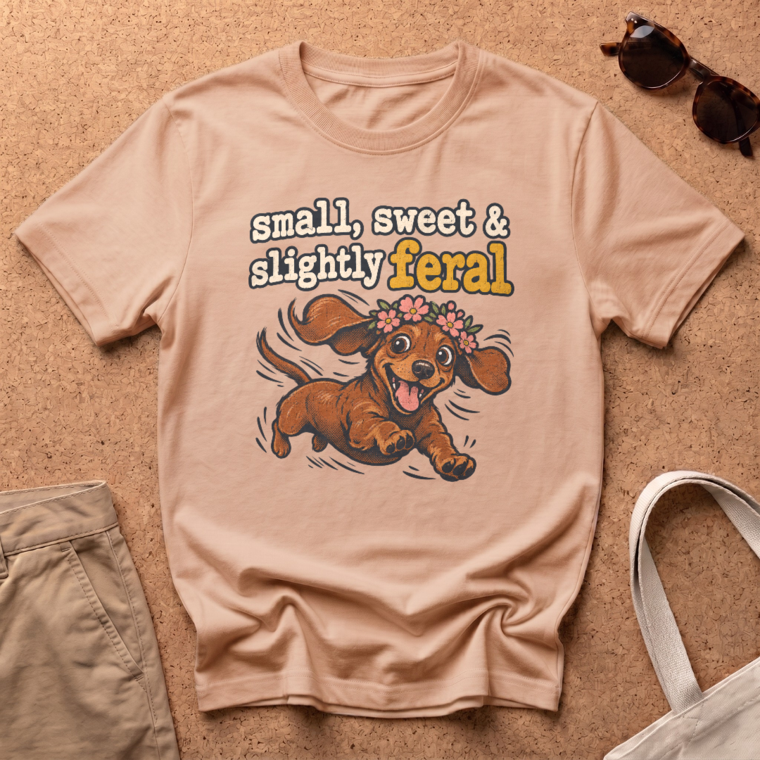 Slightly Feral T-Shirt - Natural