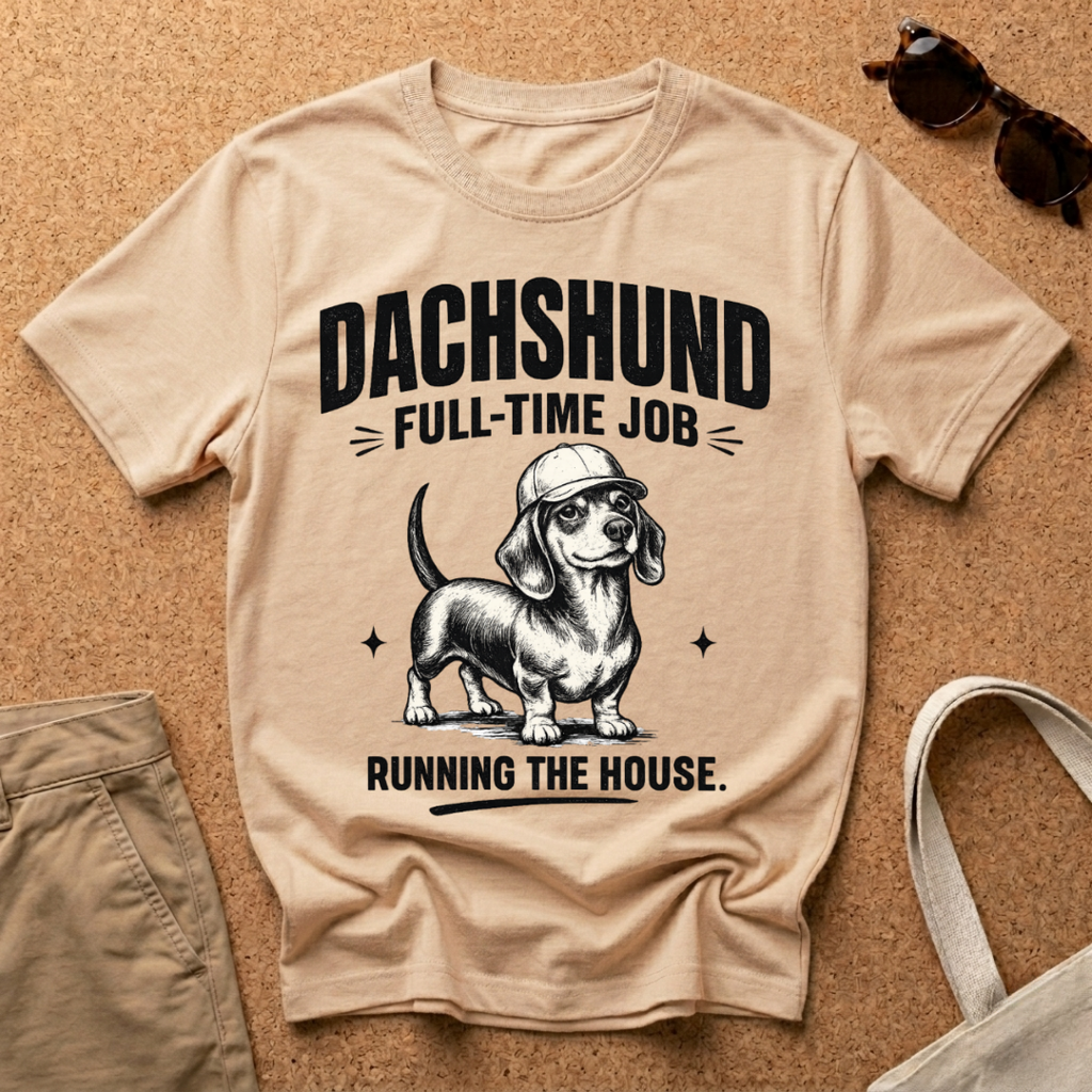 Dachshund Runs the House T-Shirt