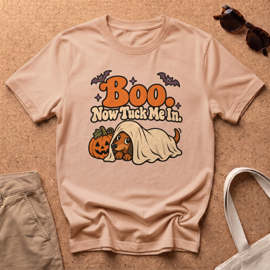 Boo Tuck Me T-Shirt - Natural