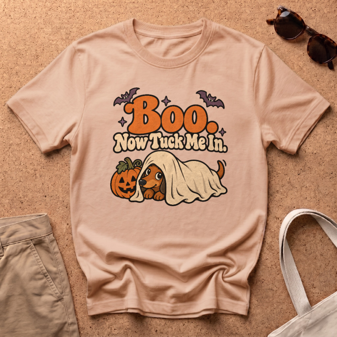 Boo Tuck Me T-Shirt - Natural