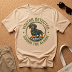 Sound The Alarm Military Dachshund T-Shirt