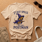 I Cast Spells on the Postman T-Shirt