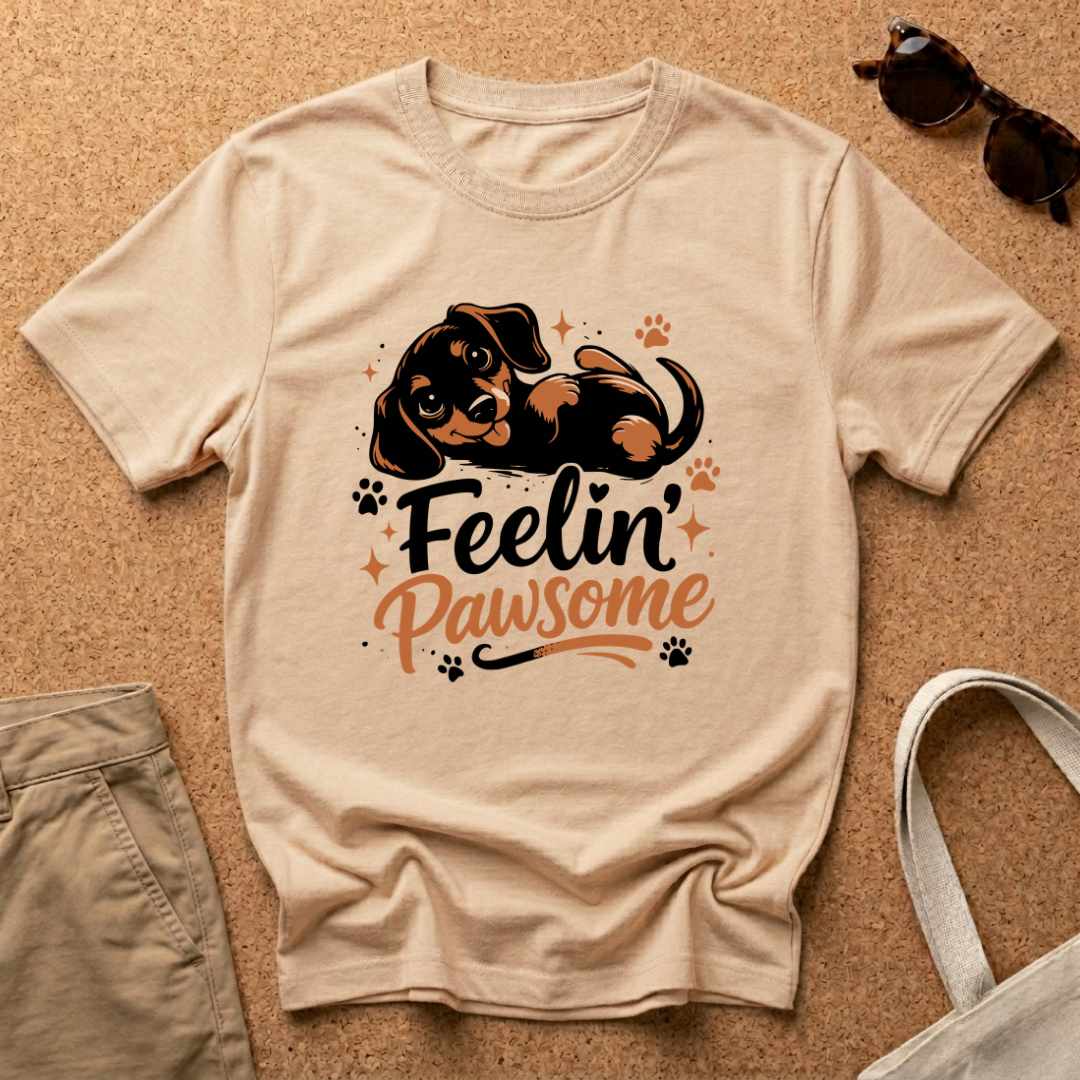Feelin Pawsome T-Shirt