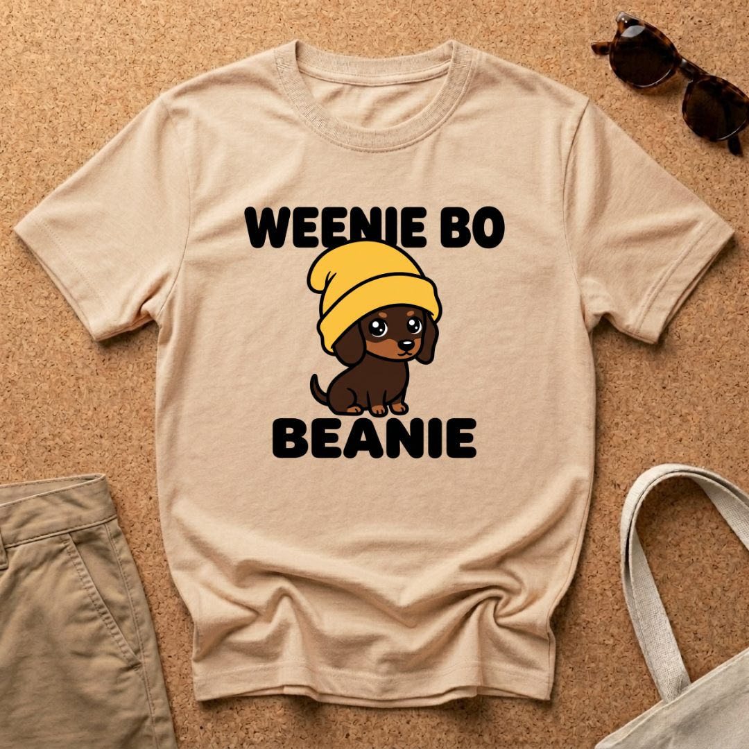Weenie Beanie Cartoon T-Shirt