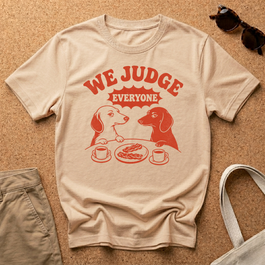 We Judge Everyone T-Shirt