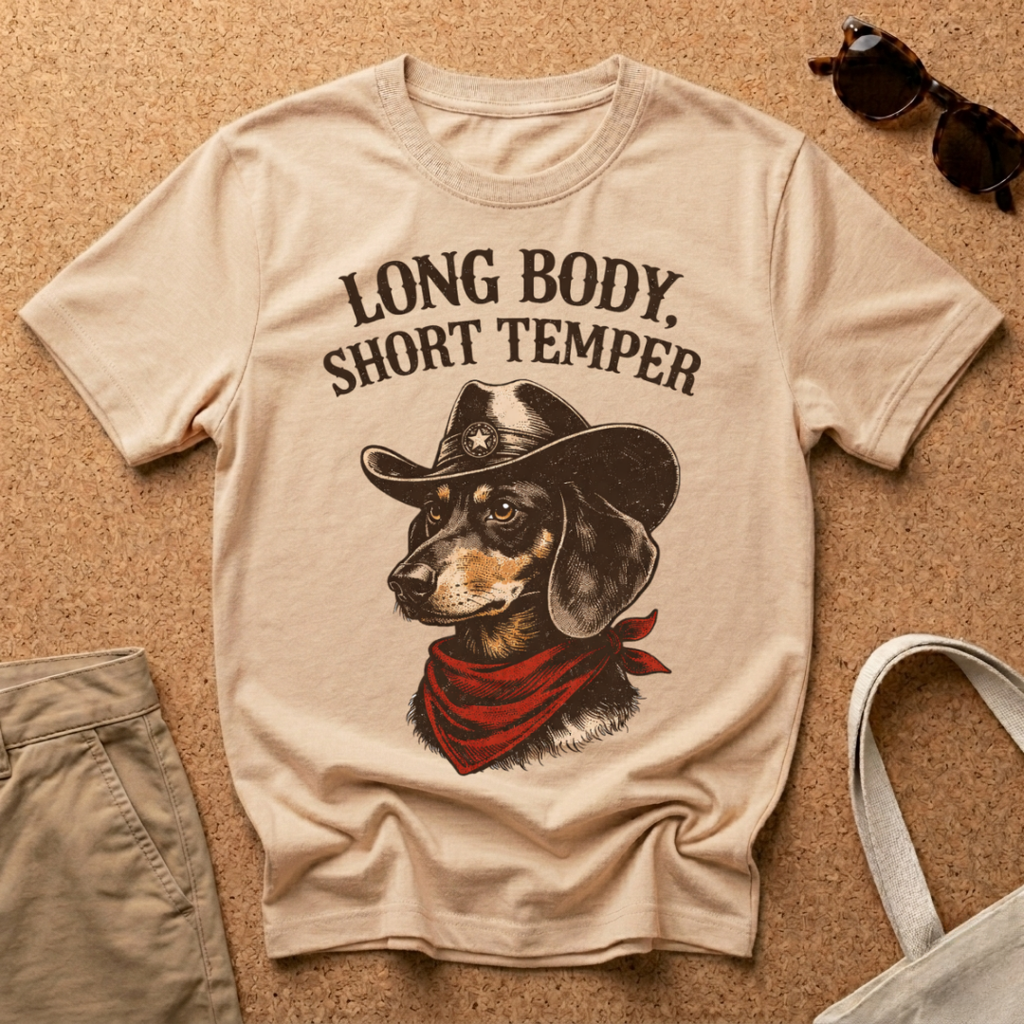 Long Body Short Temper T-Shirt