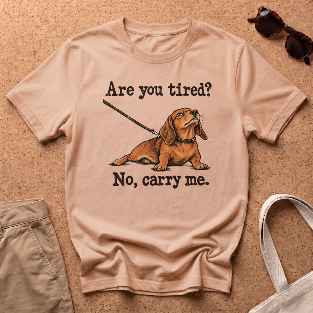 Are You Tired T-Shirt - Natural