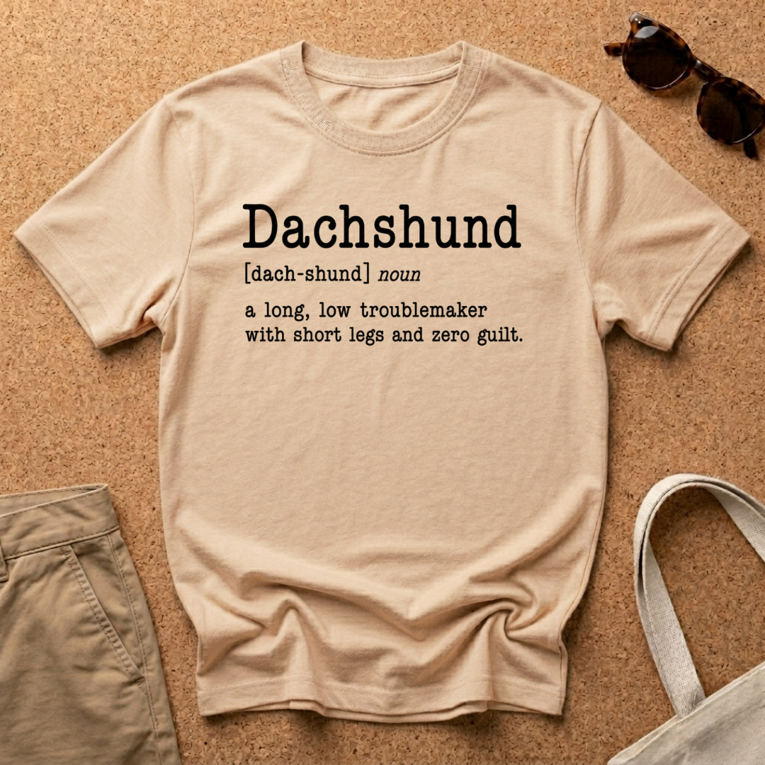Dachshund Translation T-Shirt