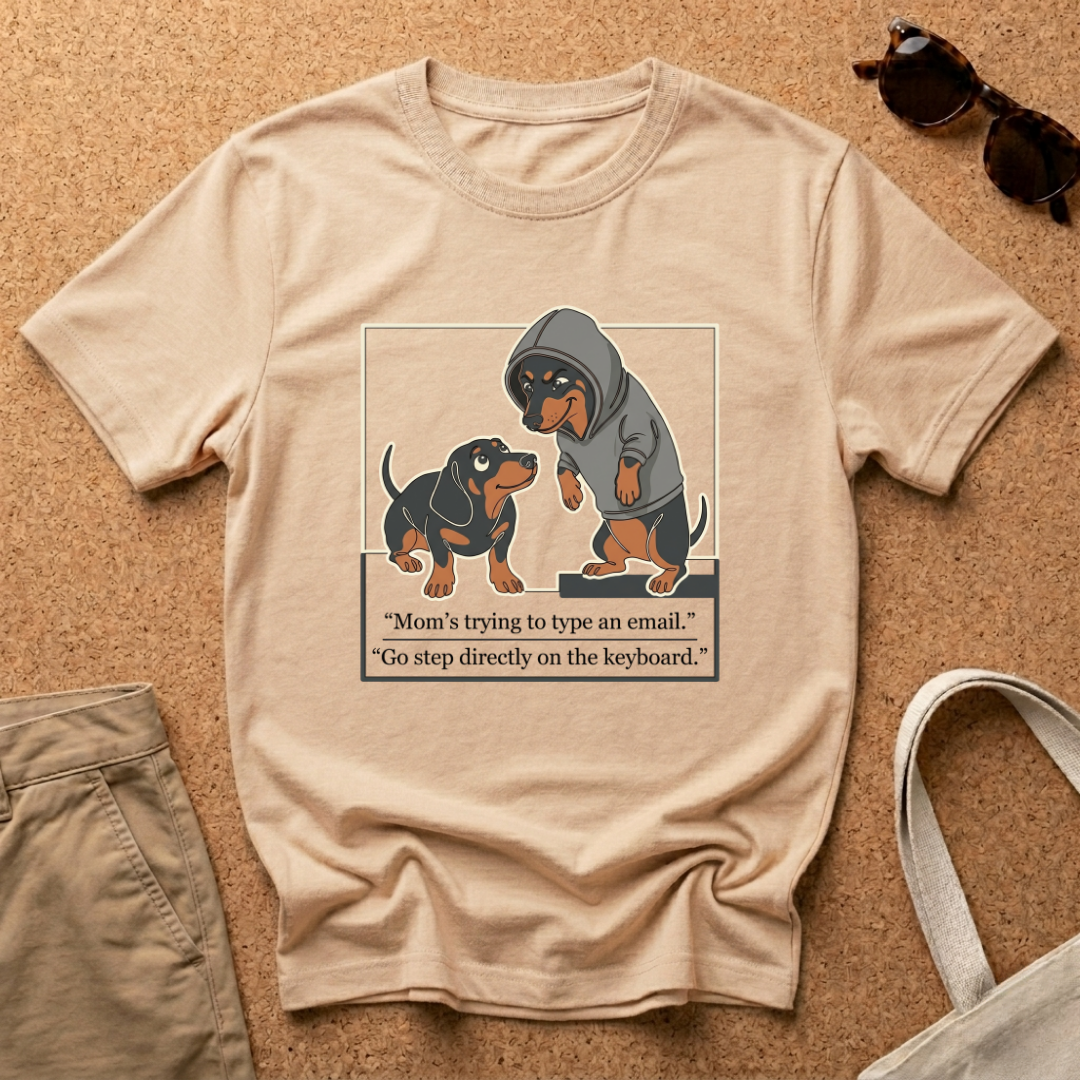 Mischievous Dachshund T-Shirt