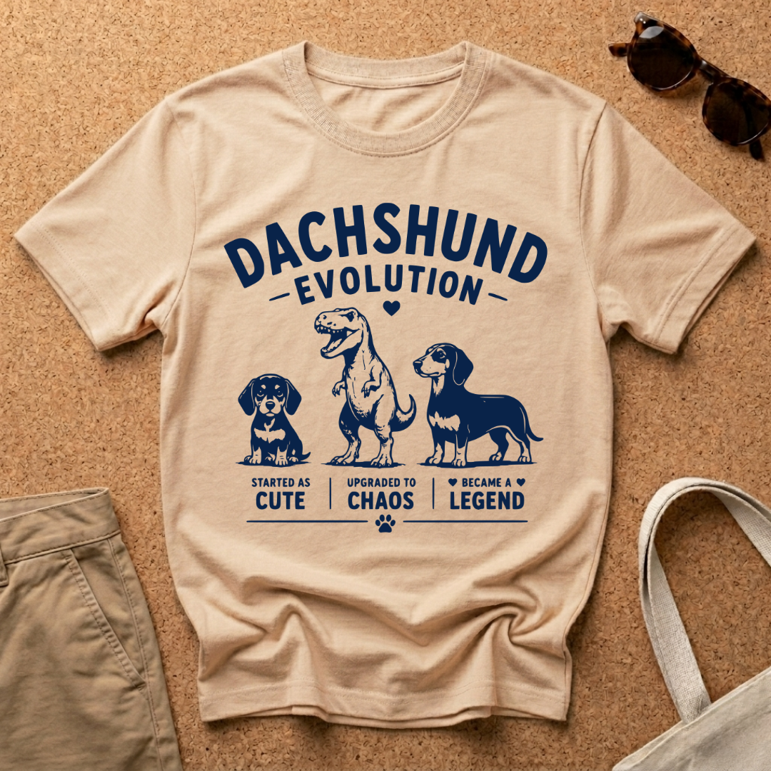 Dachshund Evolution V2 T-Shirt