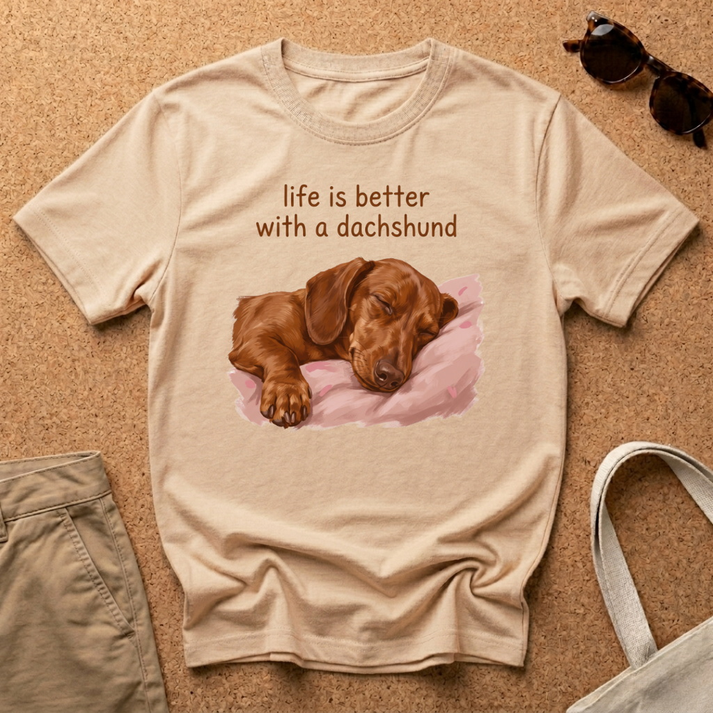 Better With Dachshund T-Shirt