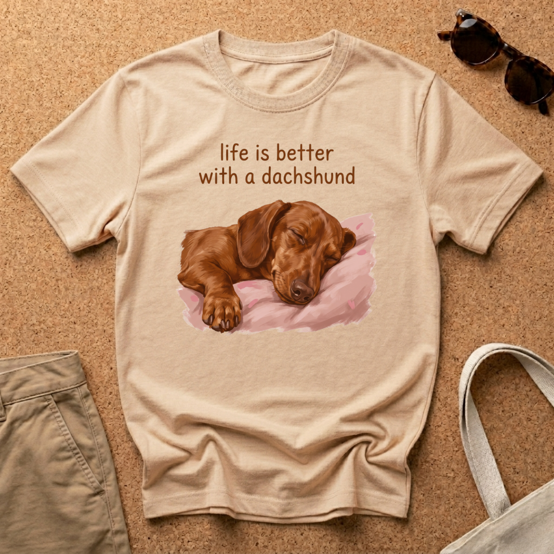 Better With Dachshund T-Shirt