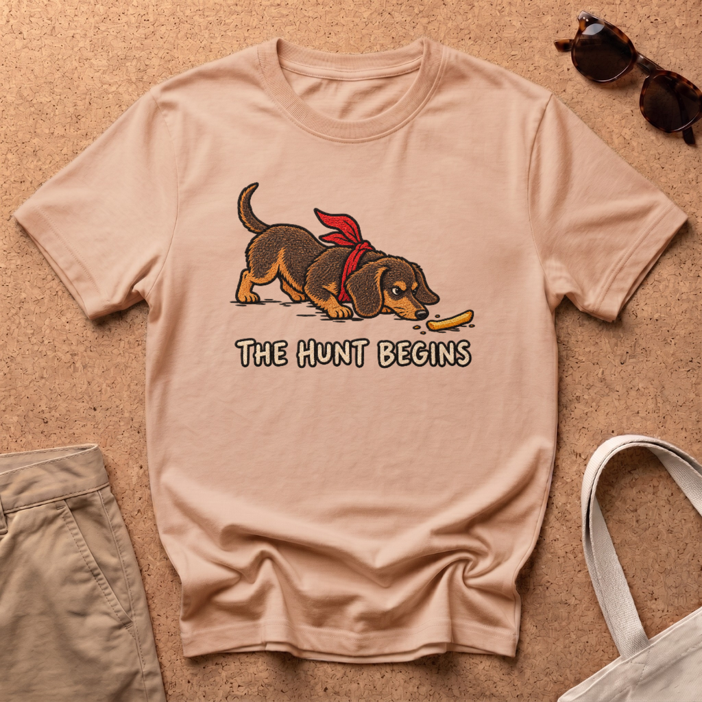 The Hunt Begins T-Shirt - Natural