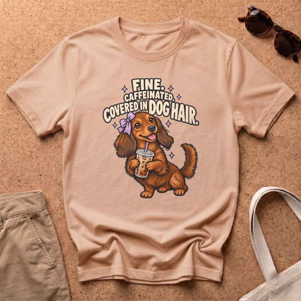 Fine Caffeinated T-Shirt - Natural