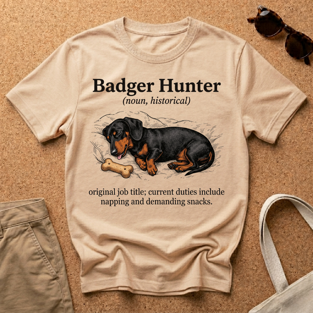 Badger Hunter Noun T-Shirt