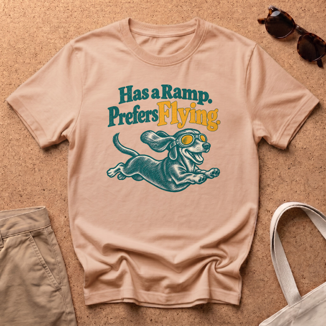 Prefer Flying T-Shirt - Natural