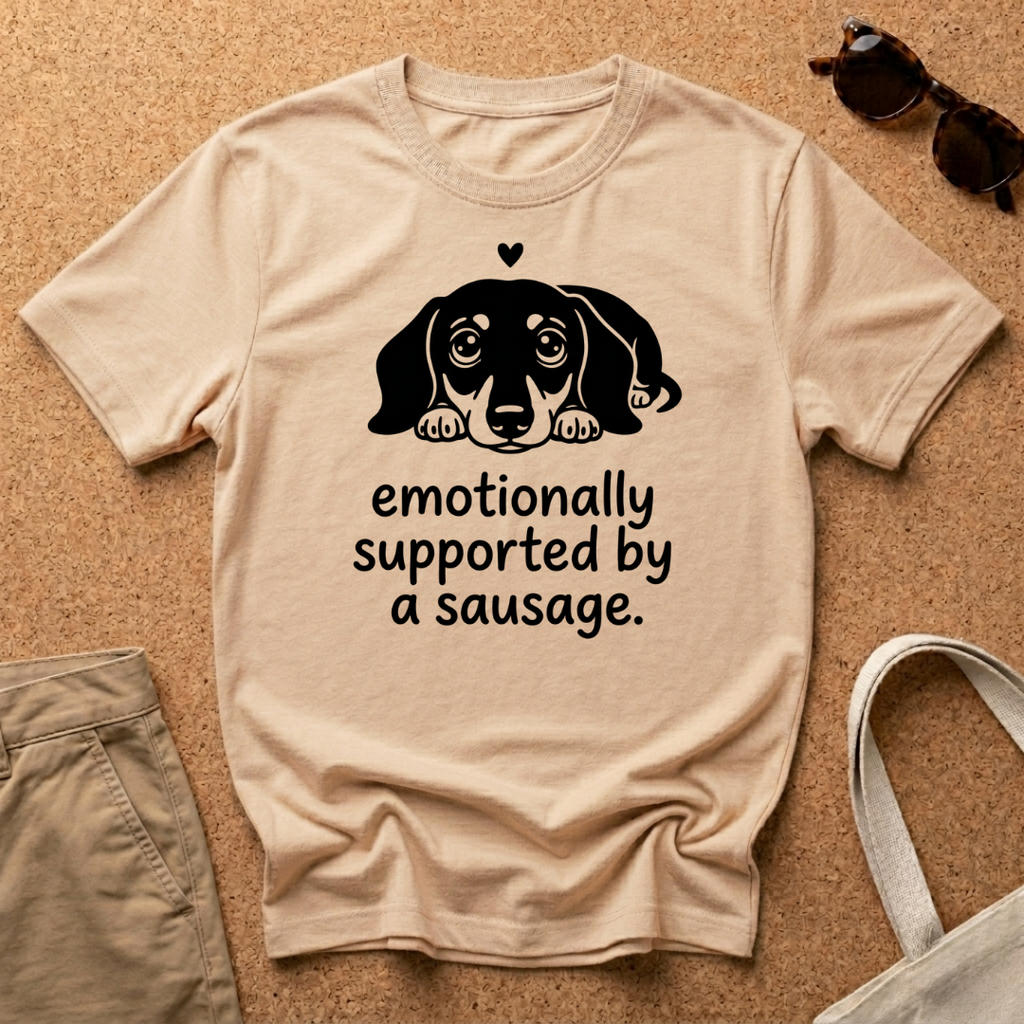 Cute Emotionally Supported T-Shirt