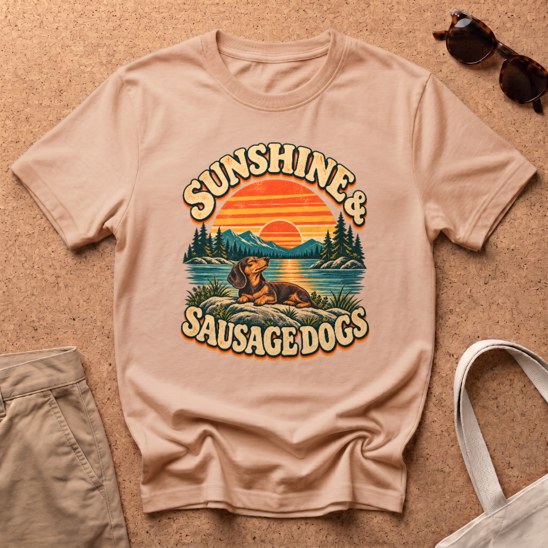 Sushine Sausage T-Shirt - Natural