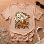 Stay Curious T-Shirt - Natural