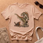 Dachshund Dino T-Shirt - Natural