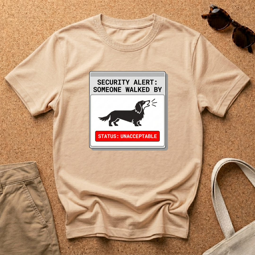 Security Alert Notification T-Shirt