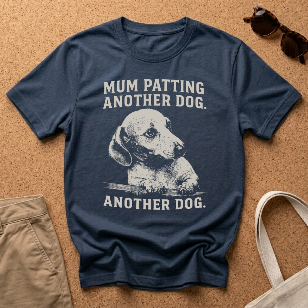 Patting Another Dog T-Shirt