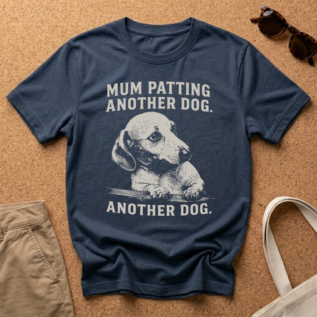 Patting Another Dog T-Shirt