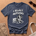 I Regret Nothing T-Shirt - Navy
