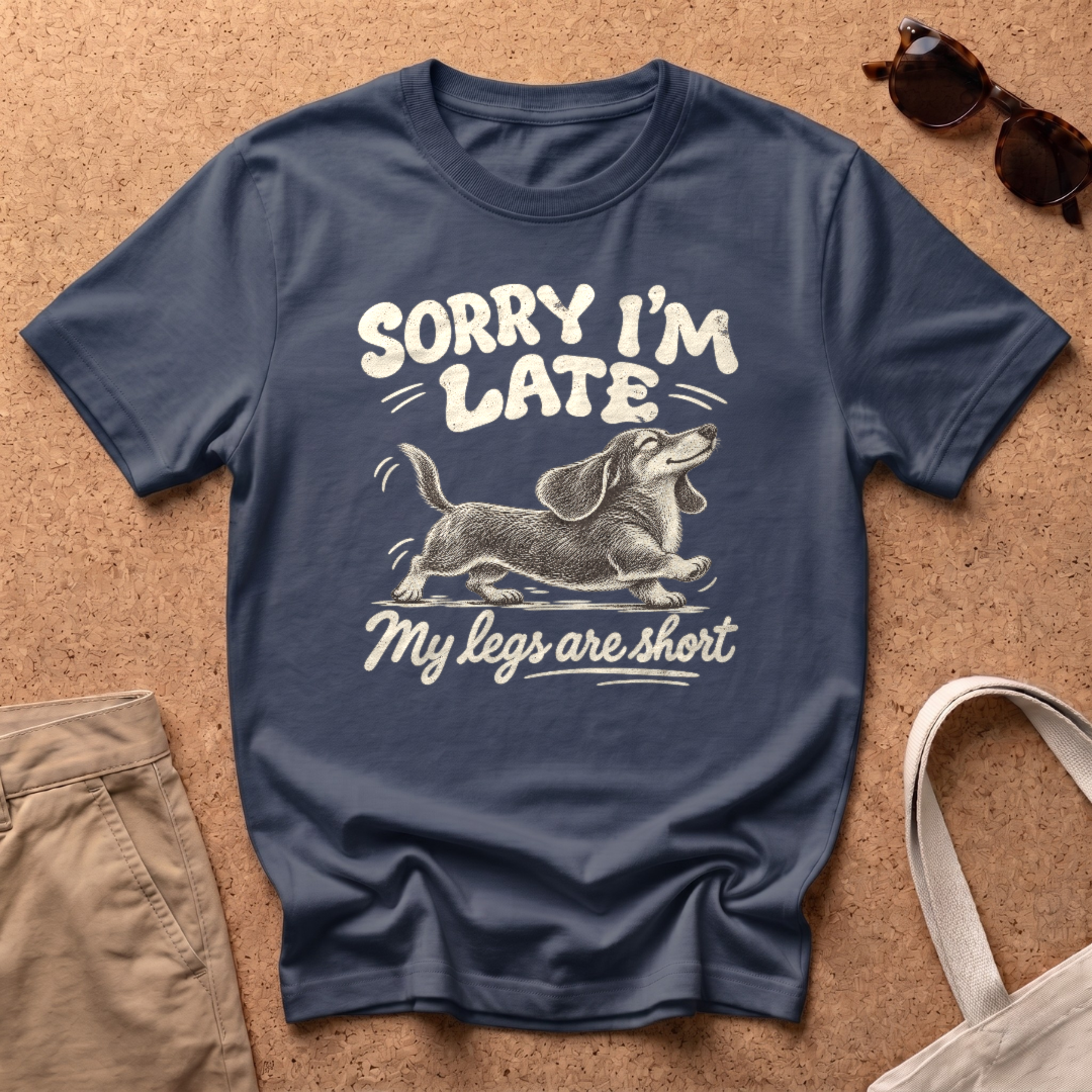 Sorry I’m Late T-Shirt - Navy