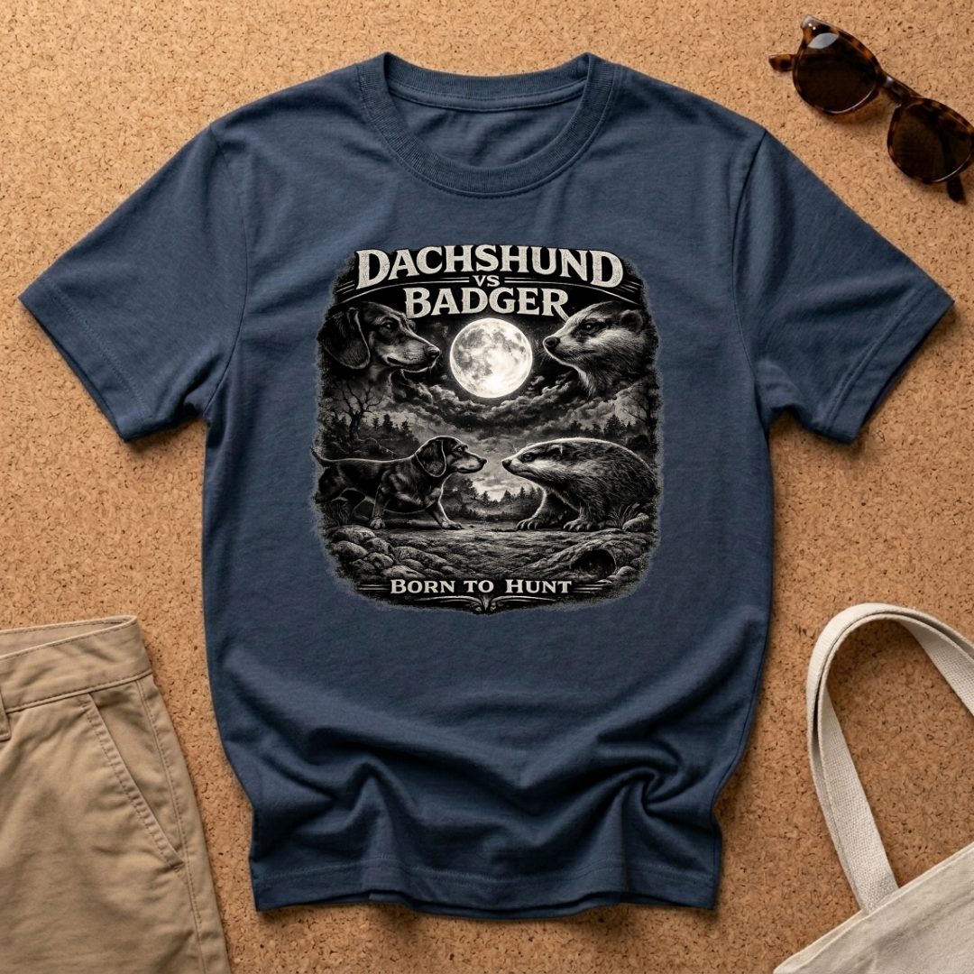Dachshund vs Badger T-Shirt
