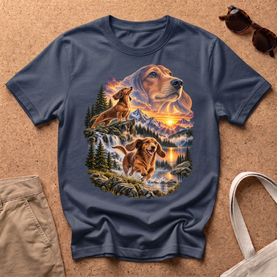 Mountain Dachshund T-Shirt