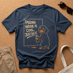 Peeing Inside Graffiti T-Shirt
