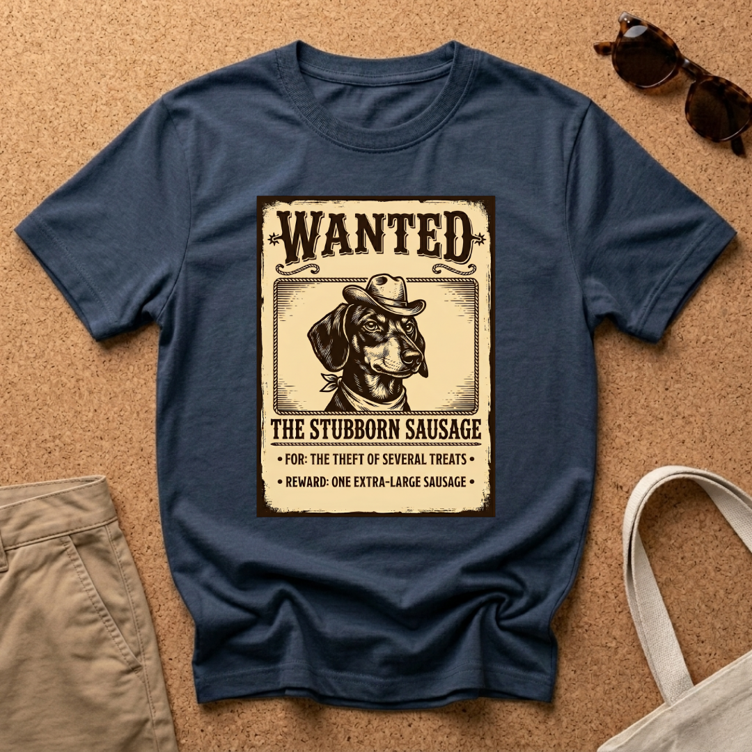 Wanted Stubborn Sausage T-Shirt