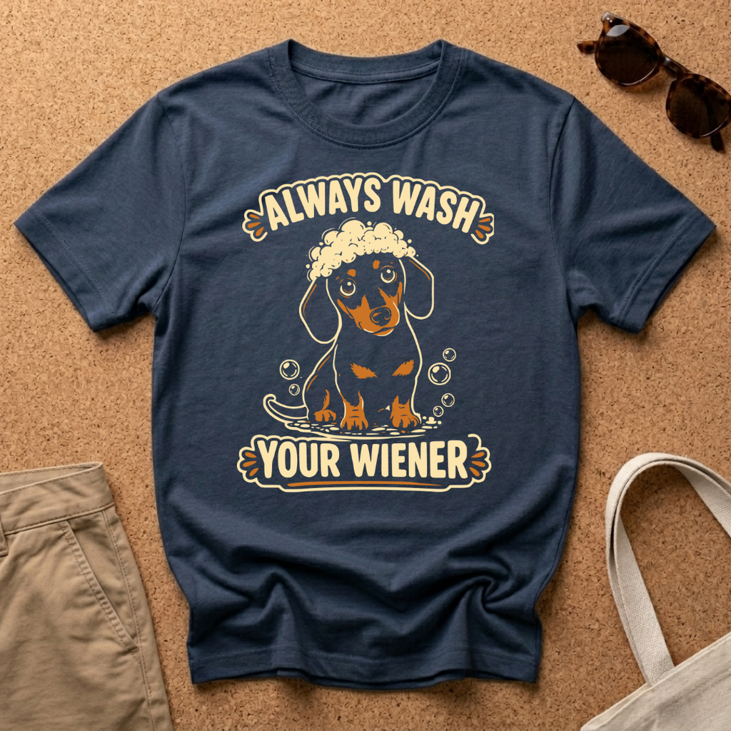 Always Wash Your Wiener T-Shirt