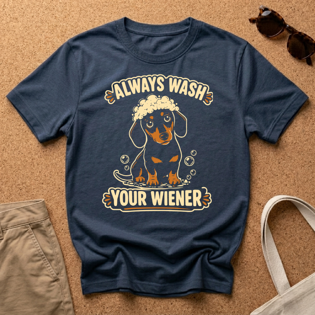 Always Wash Your Wiener T-Shirt