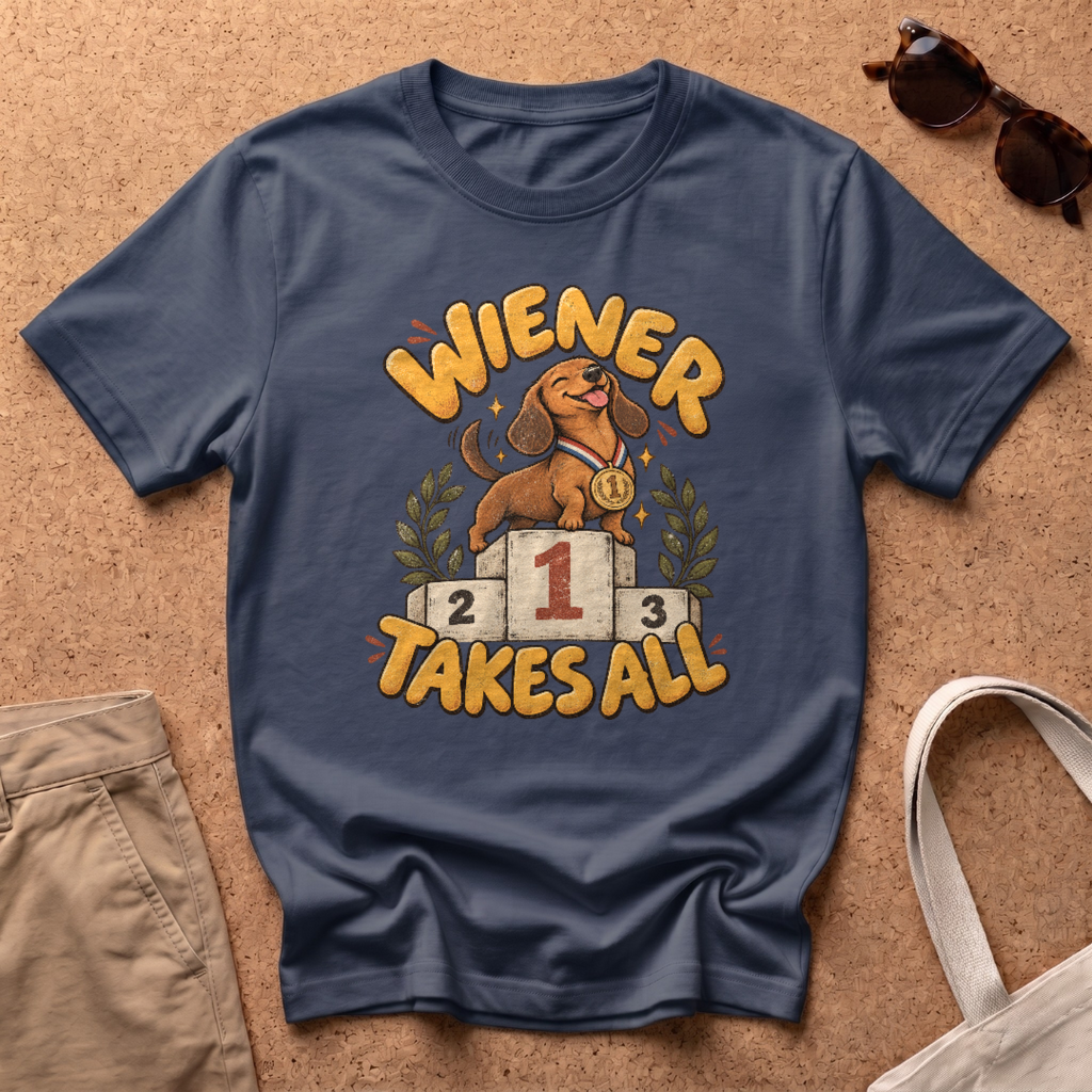 Takes All T-Shirt - Navy