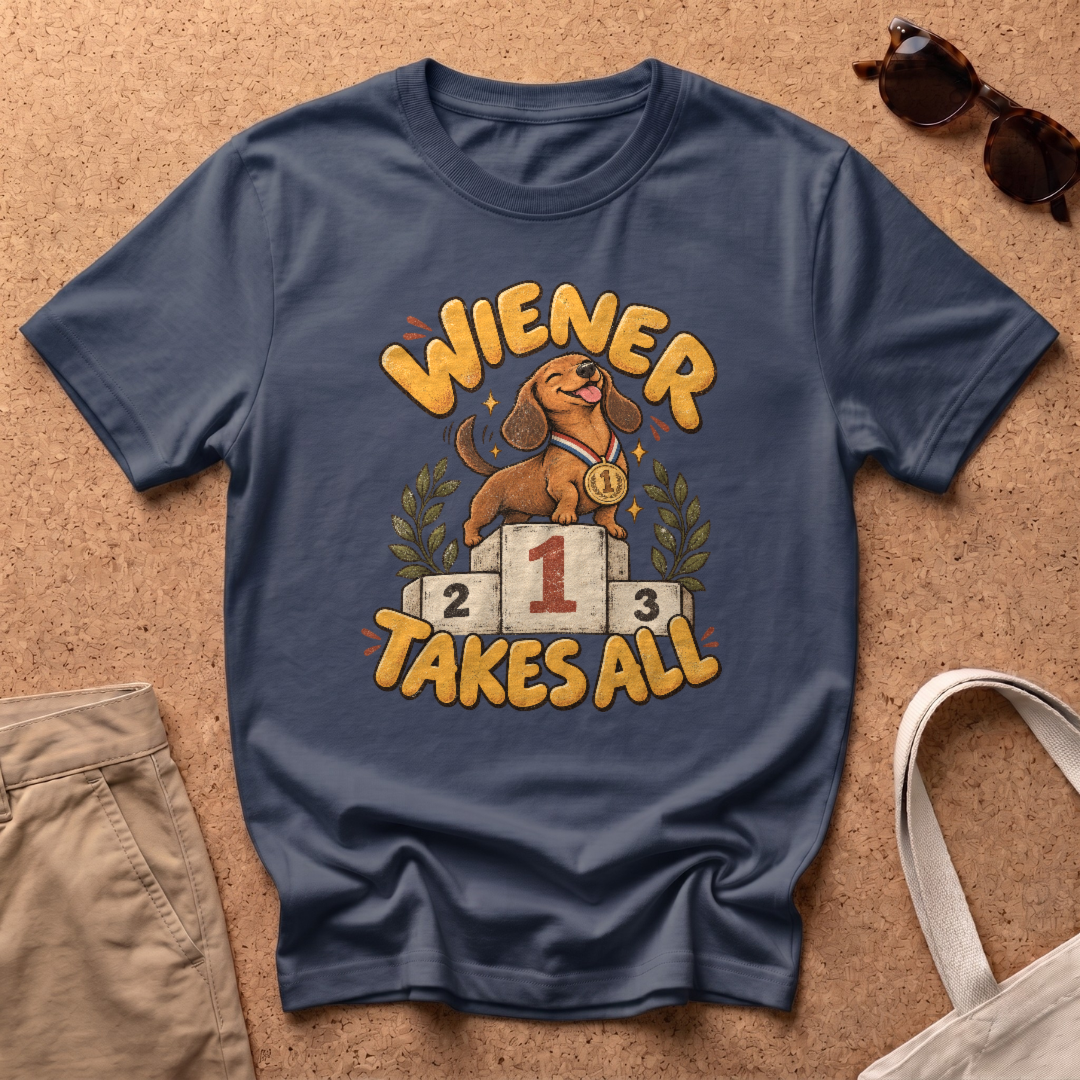 Takes All T-Shirt - Navy