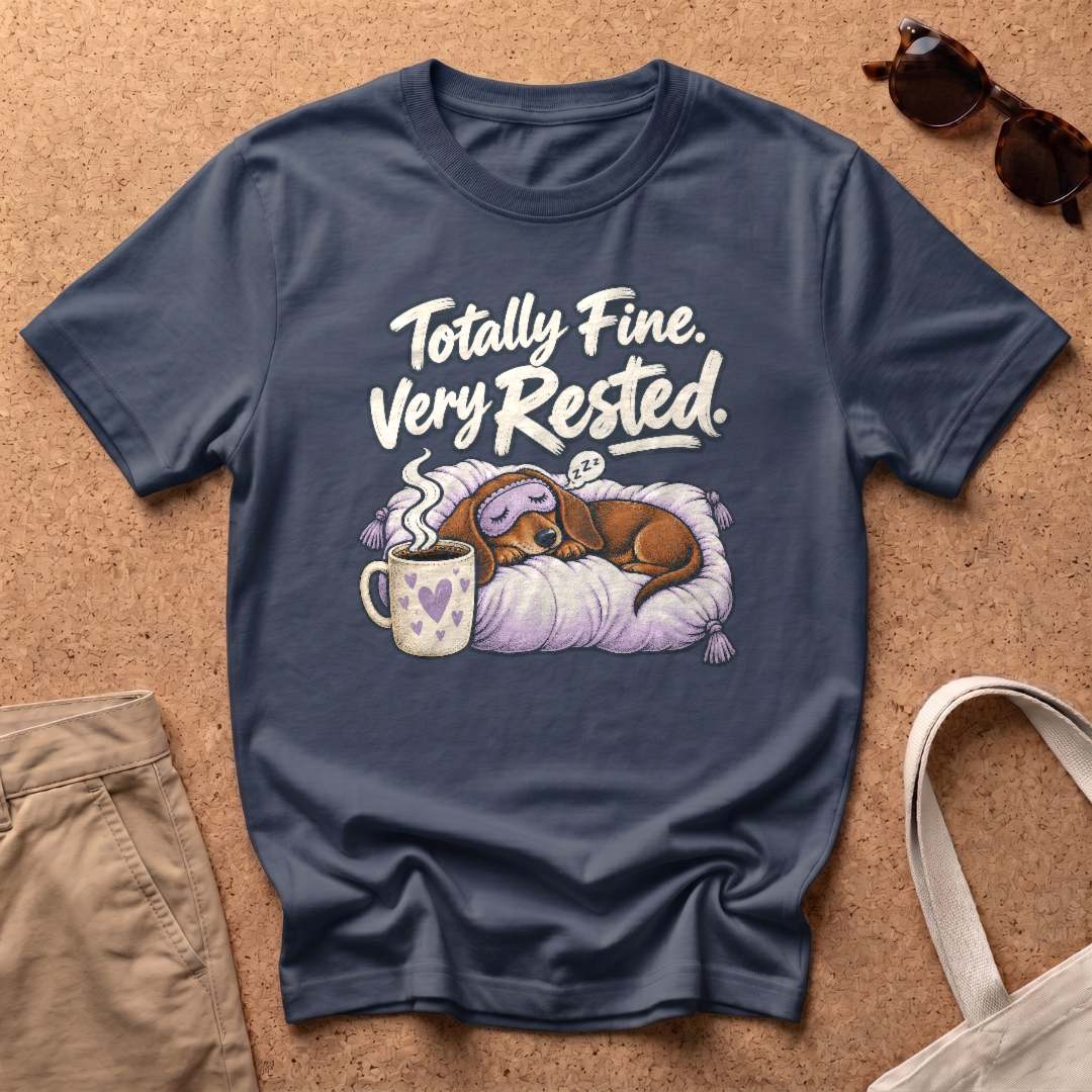 Totally Fine T-Shirt - Navy