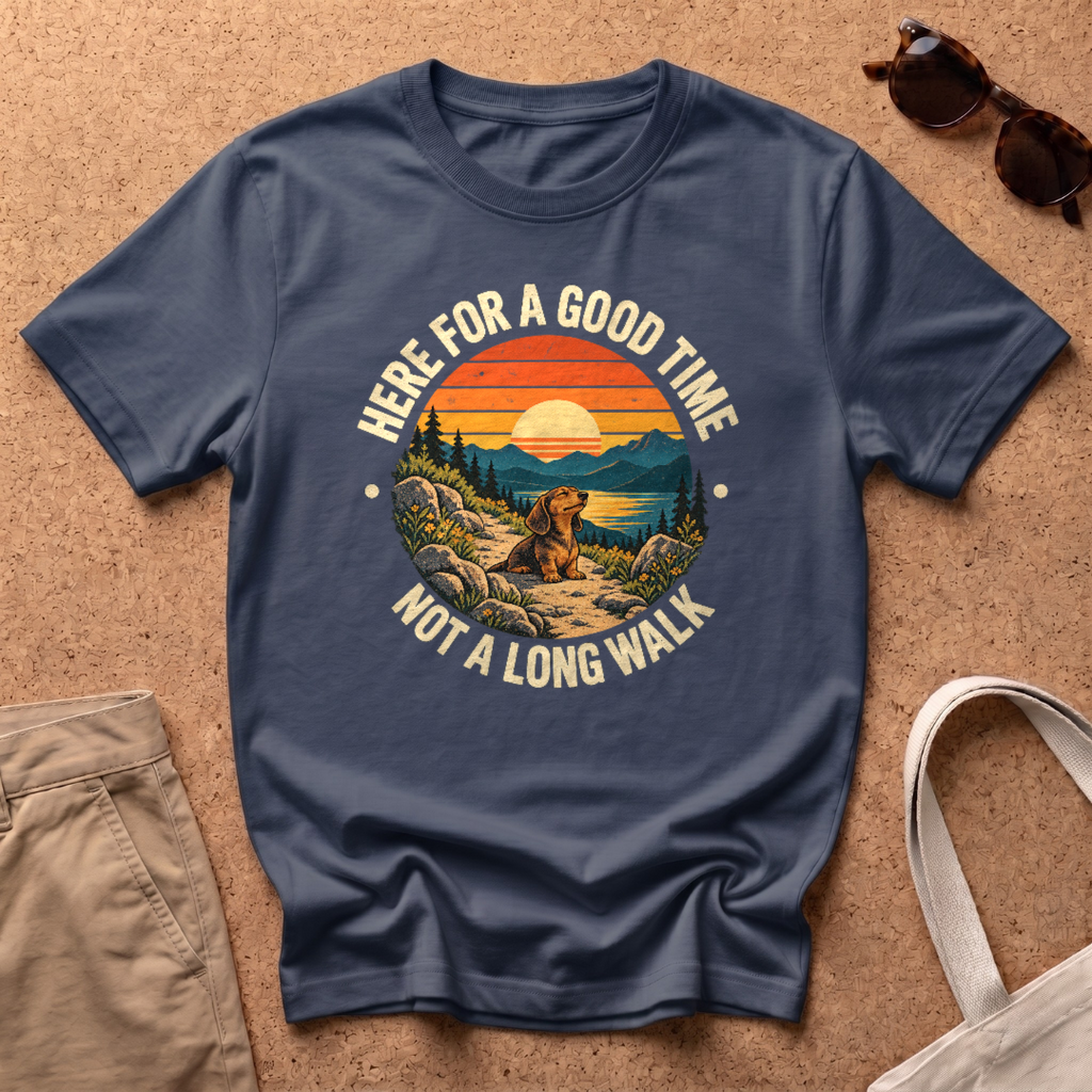 Not Long Walk T-Shirt - Navy