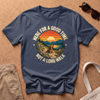 Not Long Walk T-Shirt - Navy