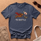 To Battle T-Shirt - Navy