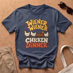 Chicken Dinner T-Shirt - Navy