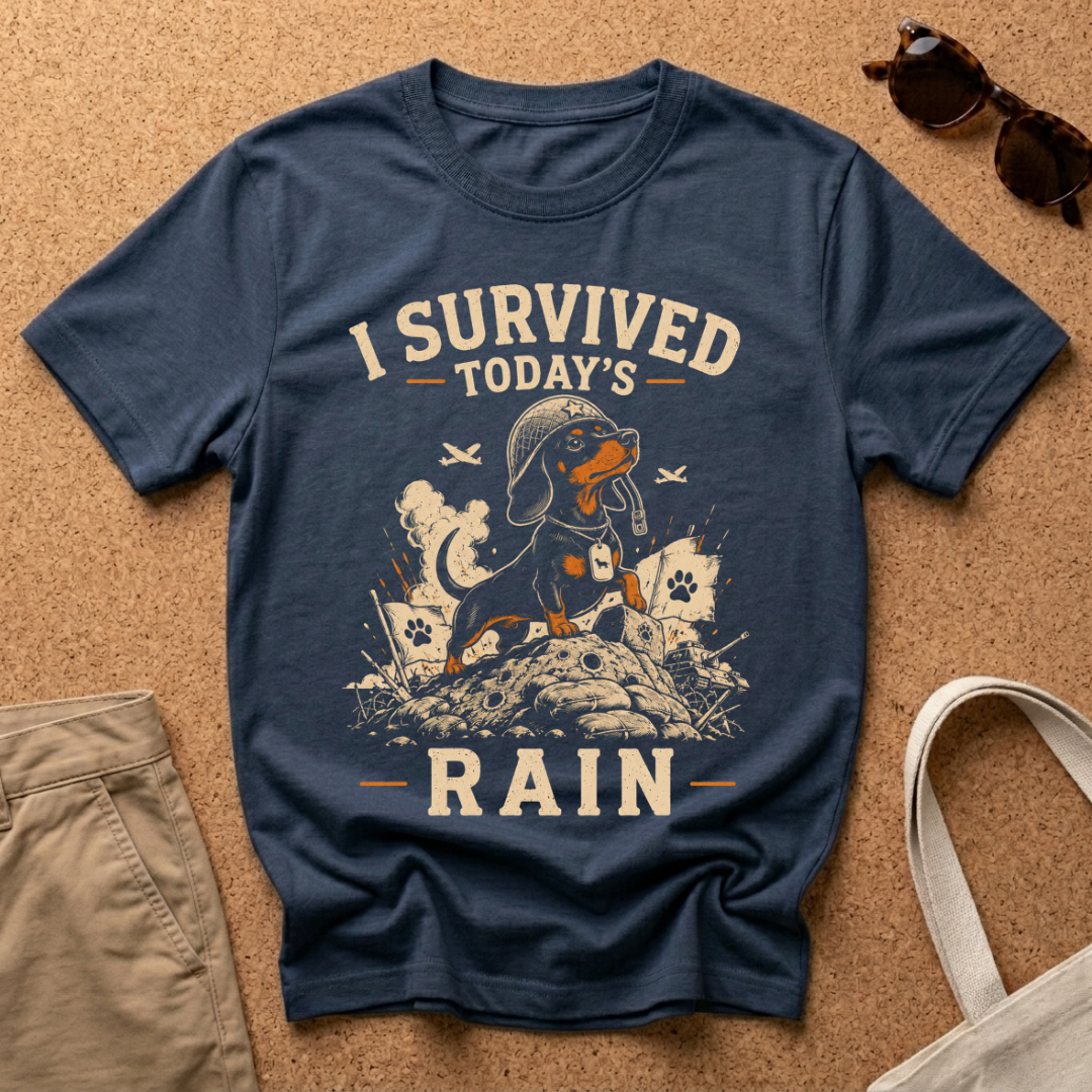 I Survived Today's Rain T-Shirt