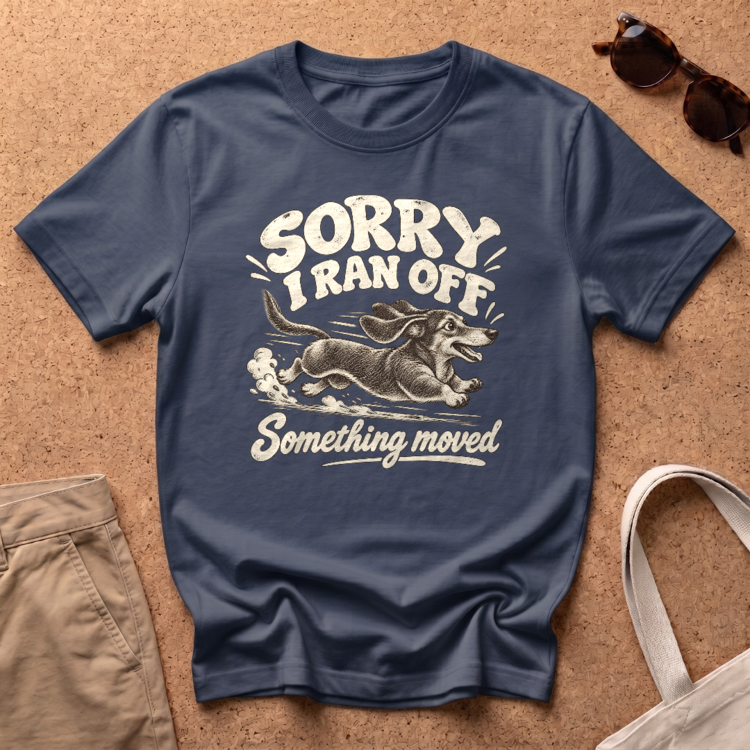 Sorry, I Ran T-Shirt - Navy