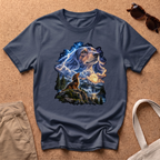 Dachshund Guardian T-Shirt - Navy