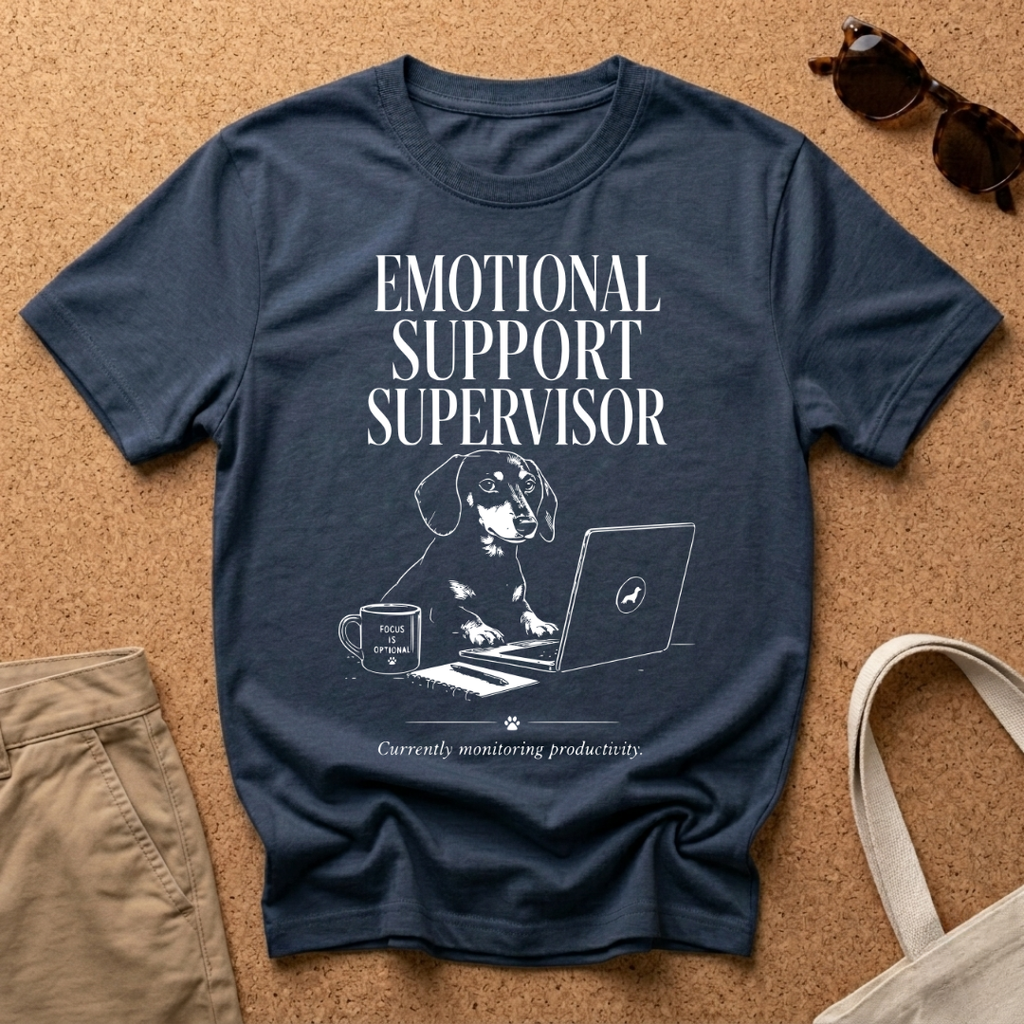 Emotional Support Supervisor T-Shirt