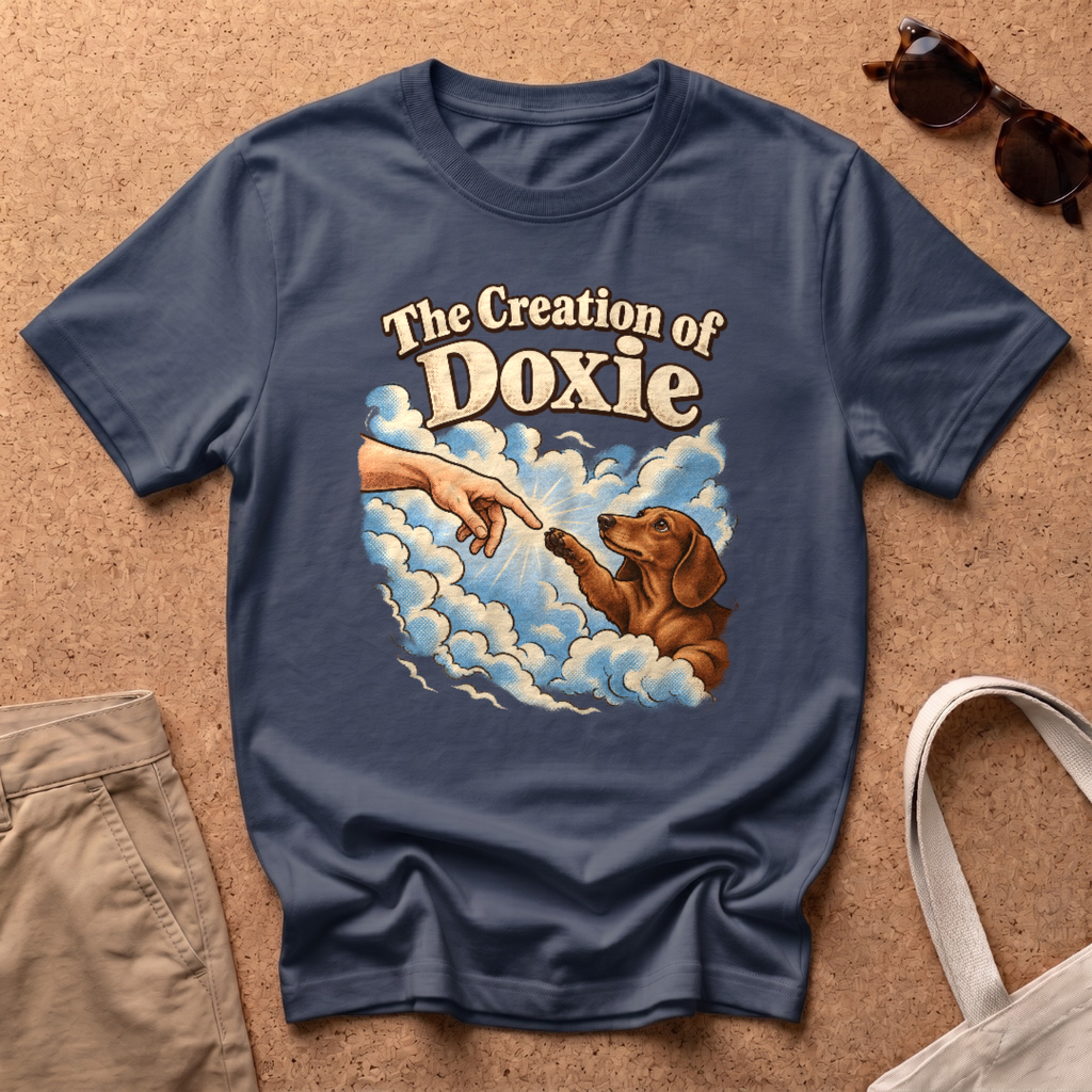 Creation Doxie T-Shirt - Navy