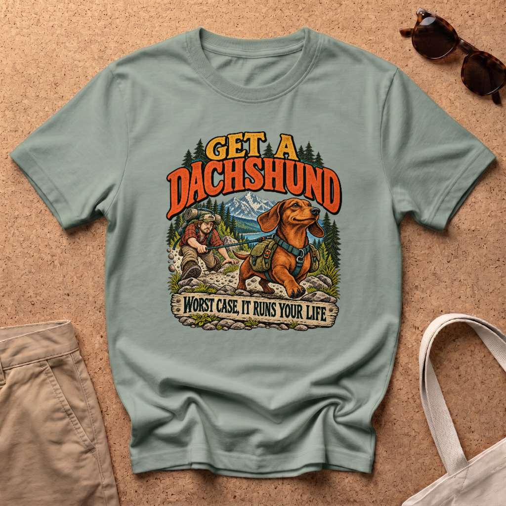 Runs Your Life T-Shirt - Sage