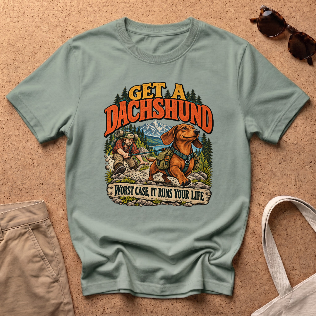 Runs Your Life T-Shirt - Sage